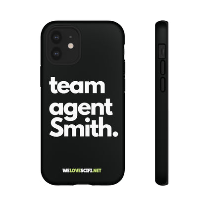 Team Agent Smith Supervillain Tough iPhone Mobile Cases