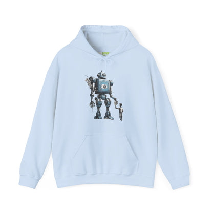 Bringing You Flower Robot Spaceart Sci-Fi Hoodie-welovescifi