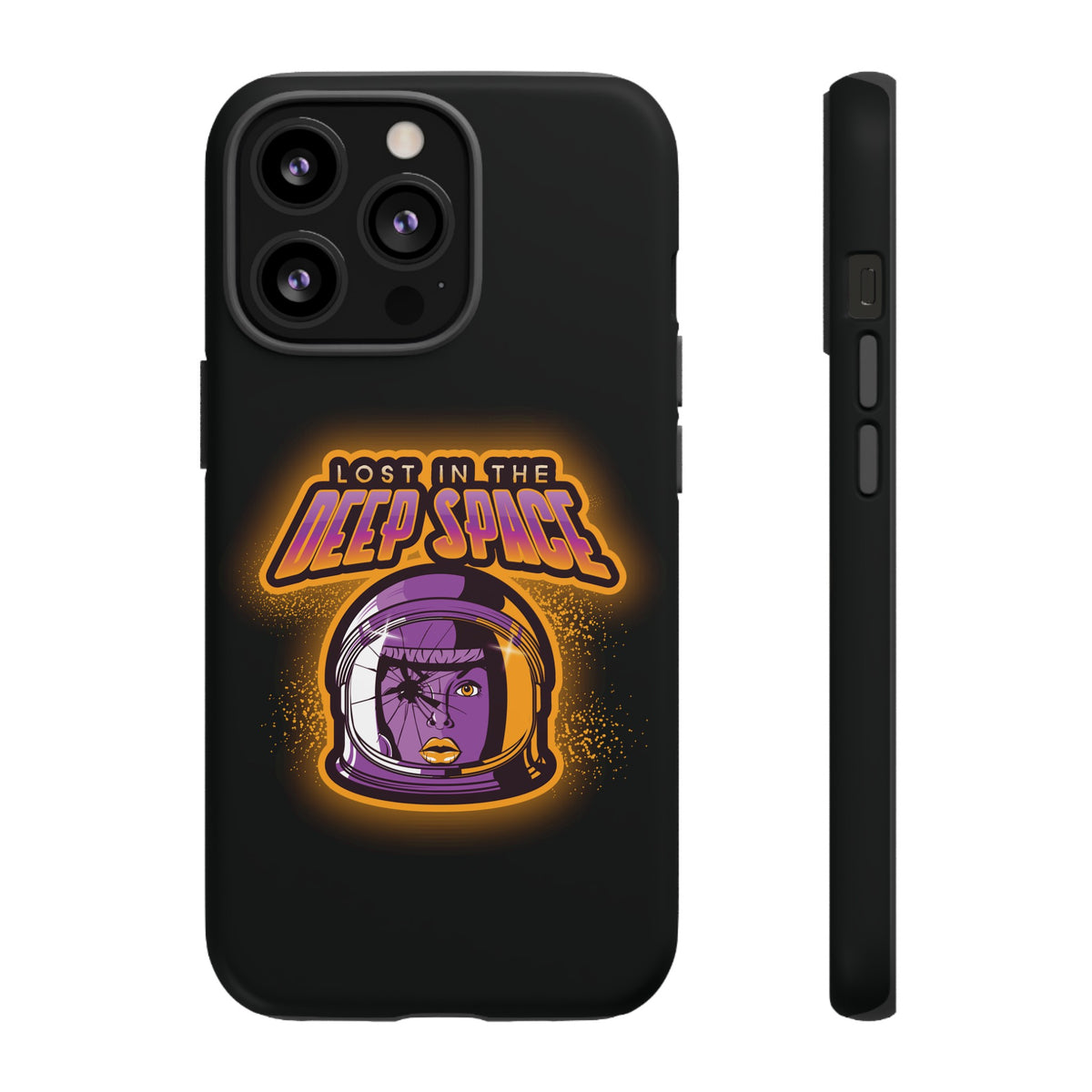 Astronaut iPhone Cases Lost in Deep Space Sci-Fi Mobile Case