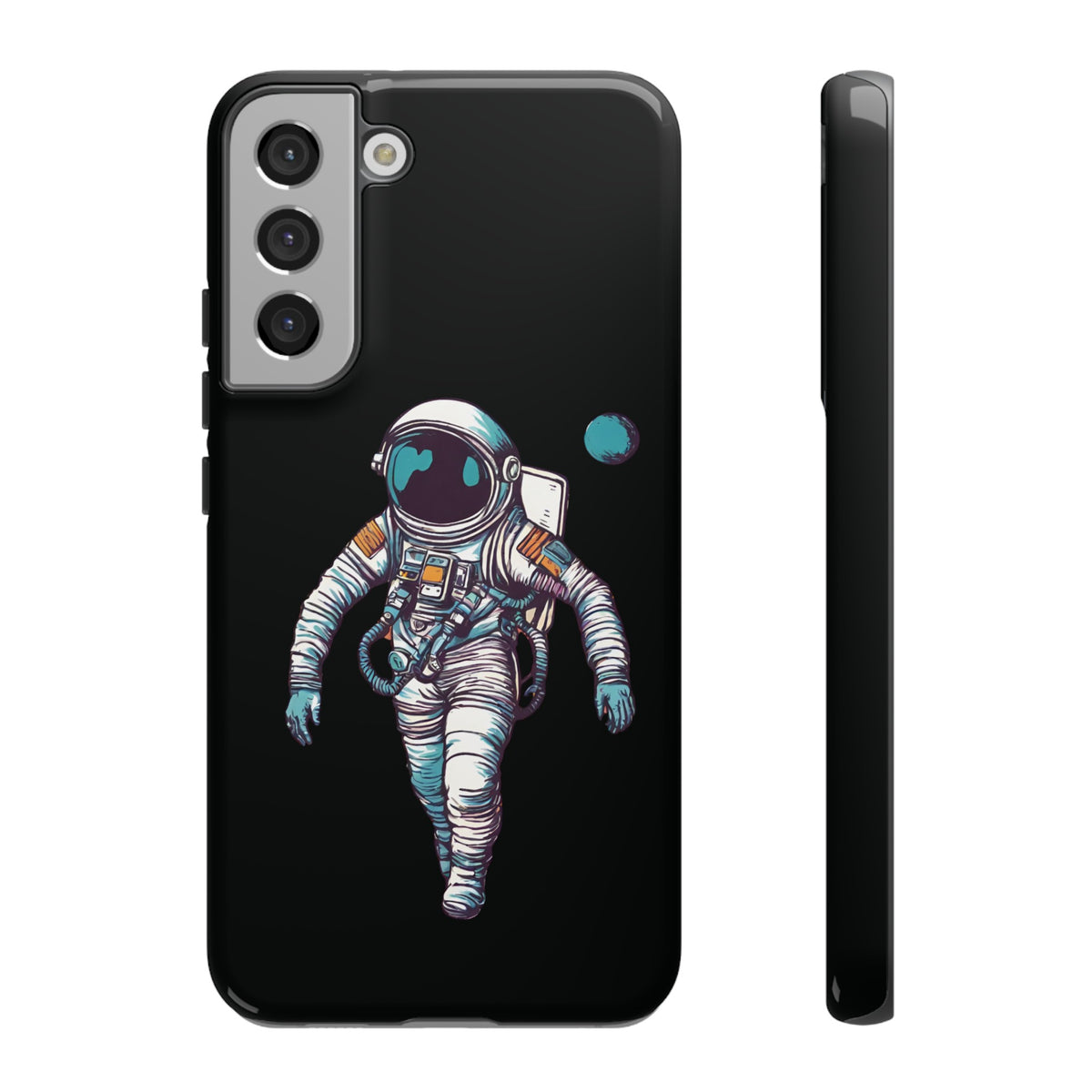 Mini Astronaut Galaxy Case - Tough Samsung Mobile Cases