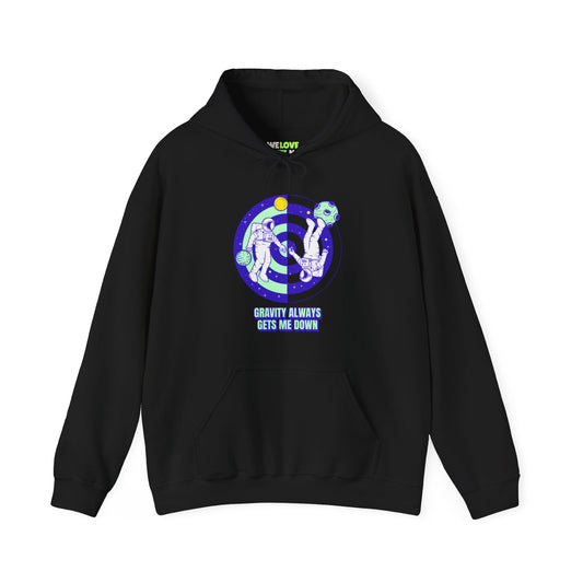 Down Funny Astronaut Sci-Fi Hoodie-welovescifi.net