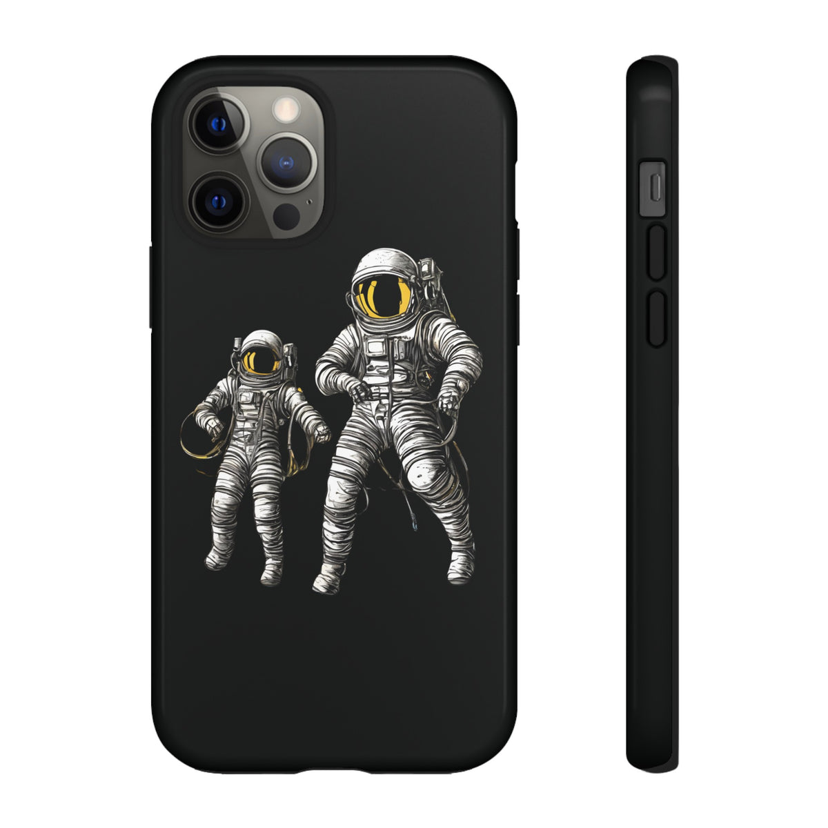 Astronauts Floating Tough iPhone Mobile Cases-welovescifi