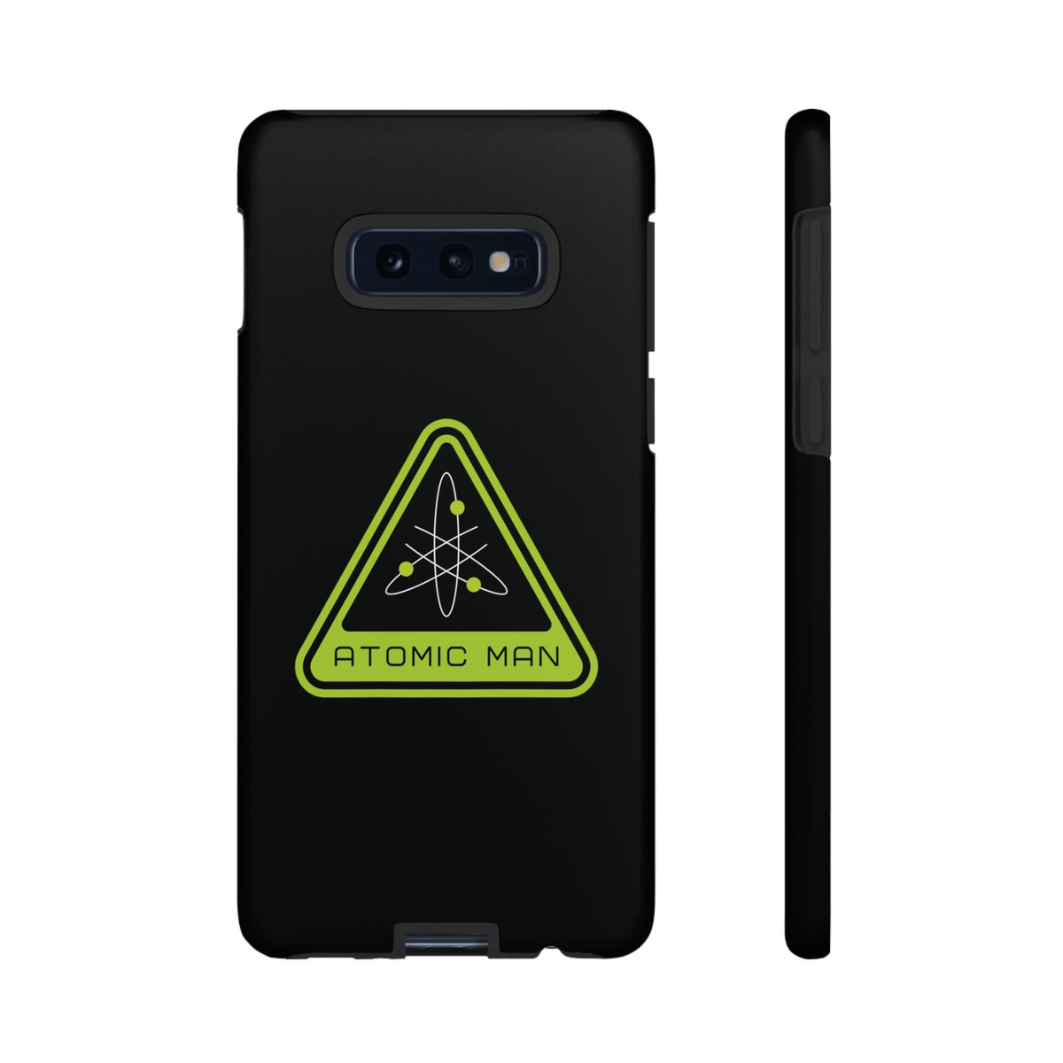 Atomic Man Retro Sign Sci-Fi Samsung Galaxy Mobile Cases