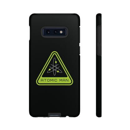 Atomic Man Retro Sign Sci-Fi Samsung Galaxy Mobile Cases