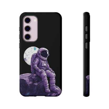 Art Samsung Galaxy Mobile Cases Still Waiting Astronaut