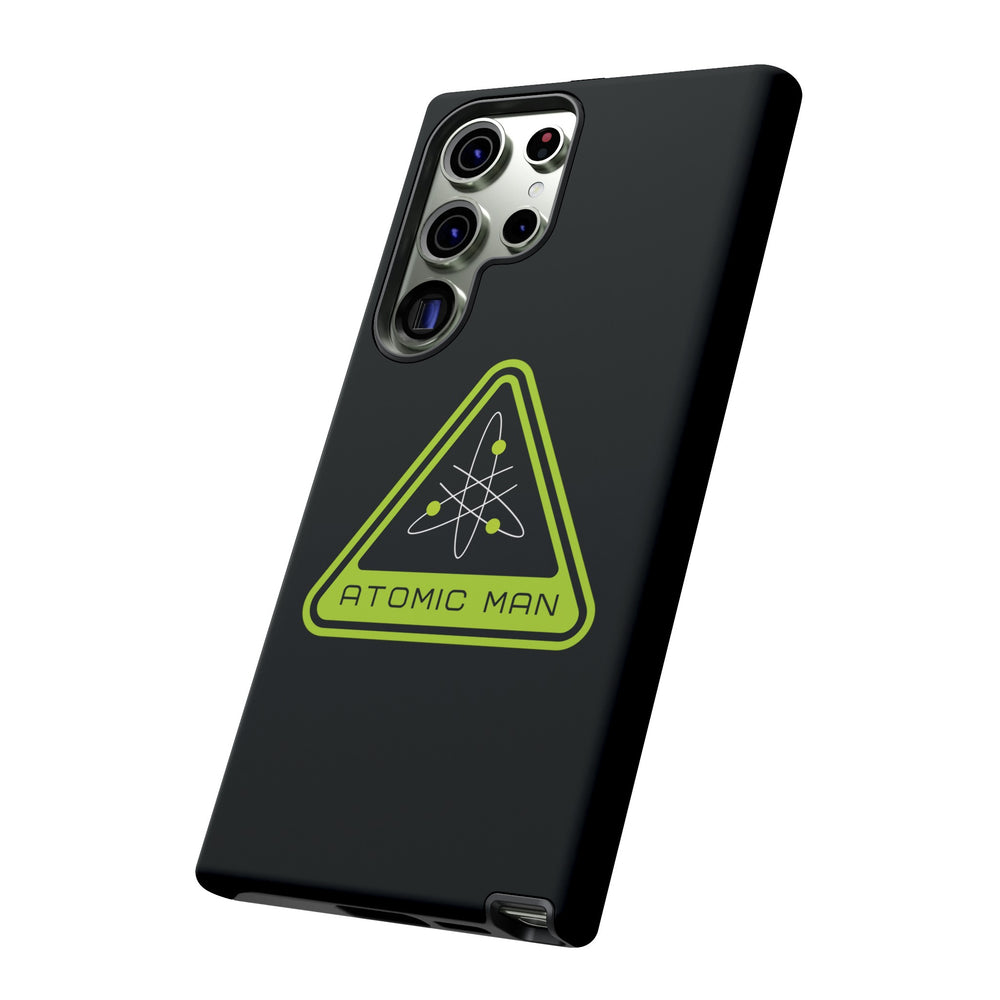 Atomic Man Retro Sign Sci-Fi Samsung Galaxy Mobile Cases