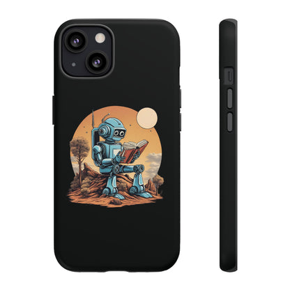 Humans Robot SpaceArt iPhone Cases - Tough Mobile Protection