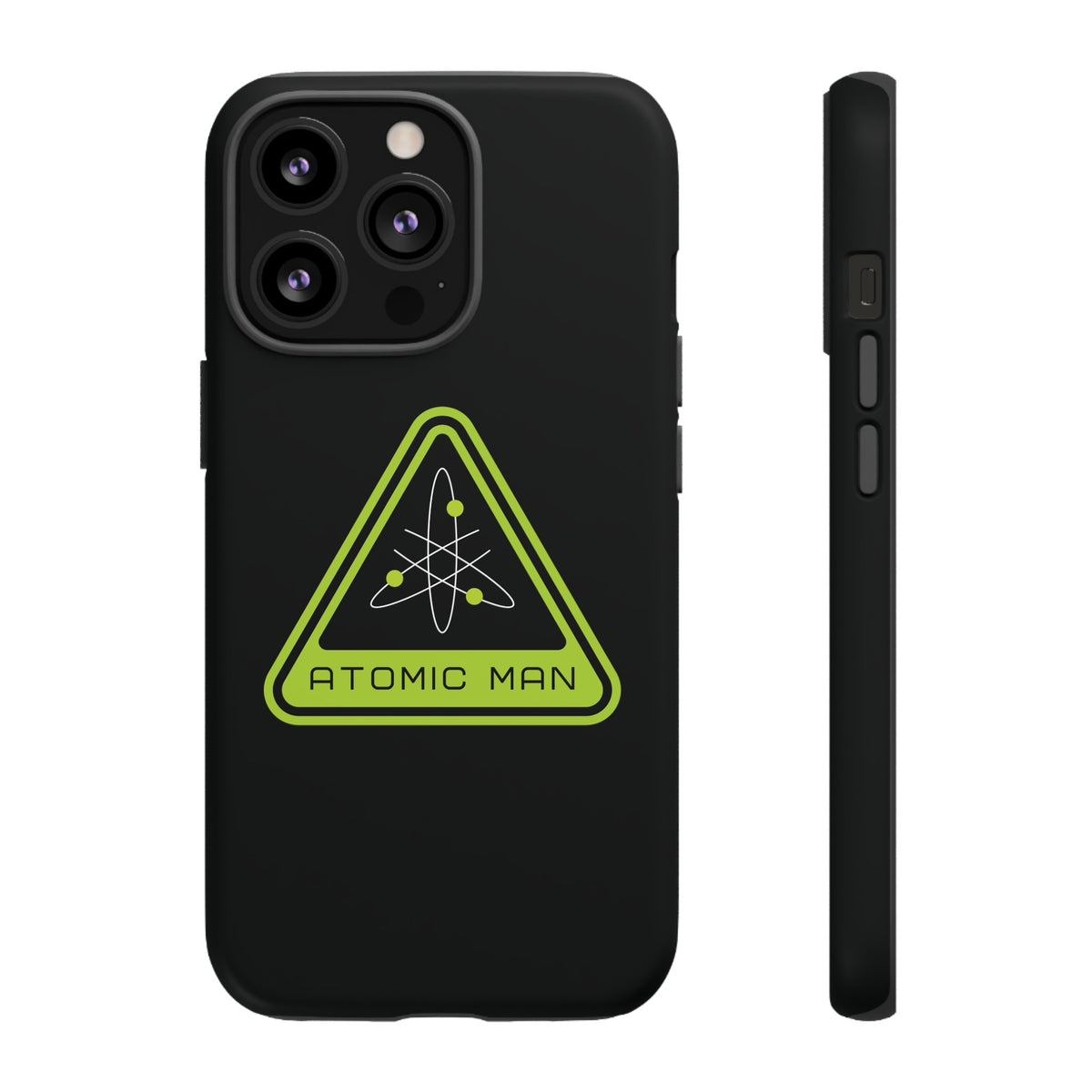 Atomic Man Retro Sign Sci-Fi Tough iPhone Mobile Cases