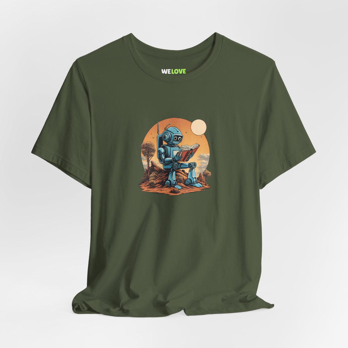 Learn About Humans Space Art Sci-Fi T-Shirt | WeLoveSciFi