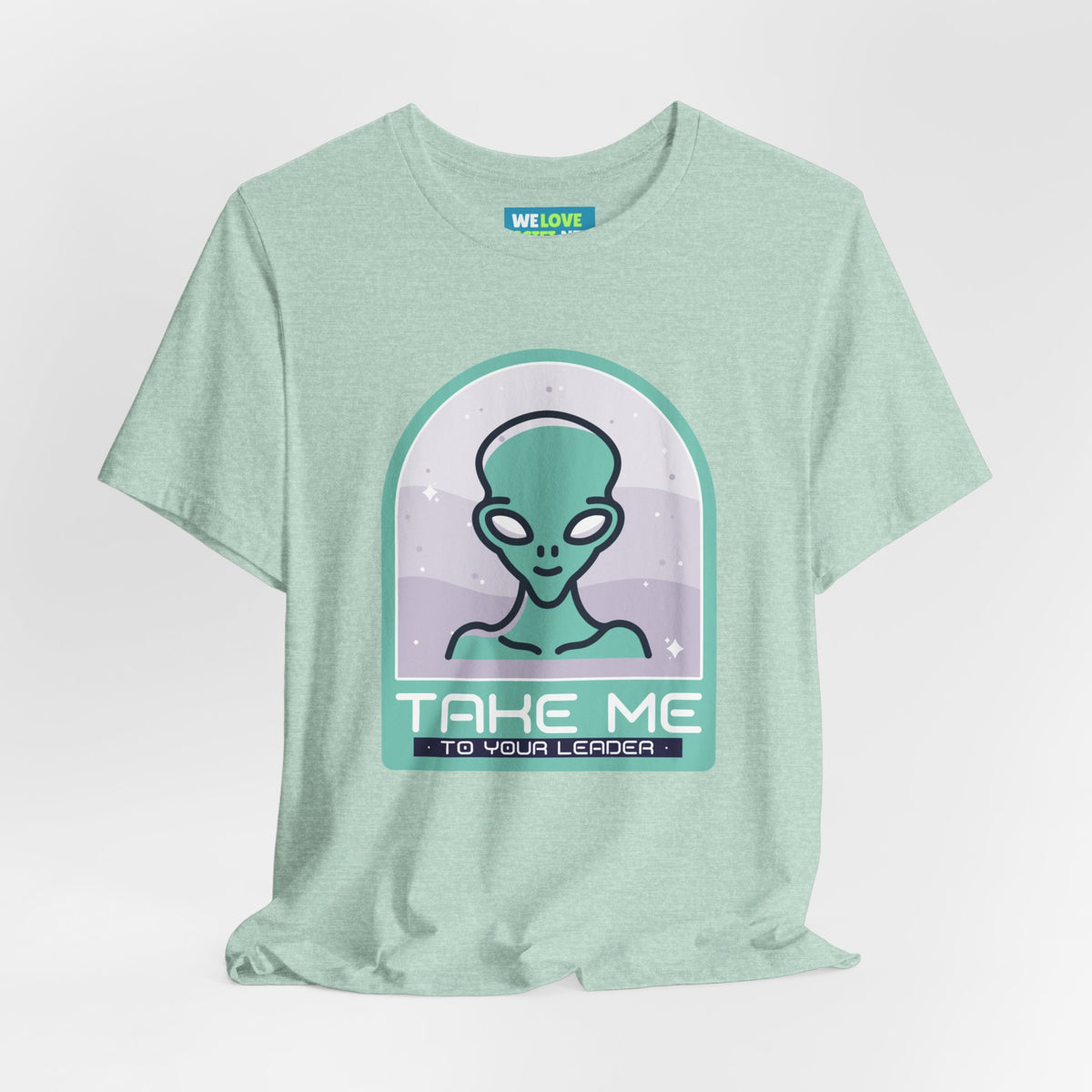 sci-fi UFO t-shirt-Take Me to Your Leader UFO SciFi T-Shirt