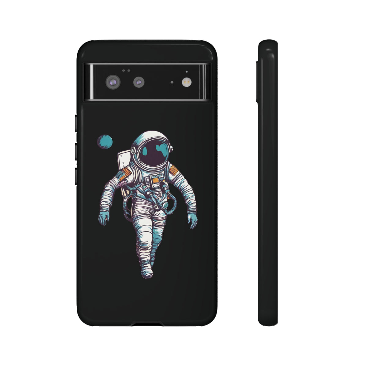 Mini-me Astronaut Spaceart Tough Google Pixel Mobile Cases