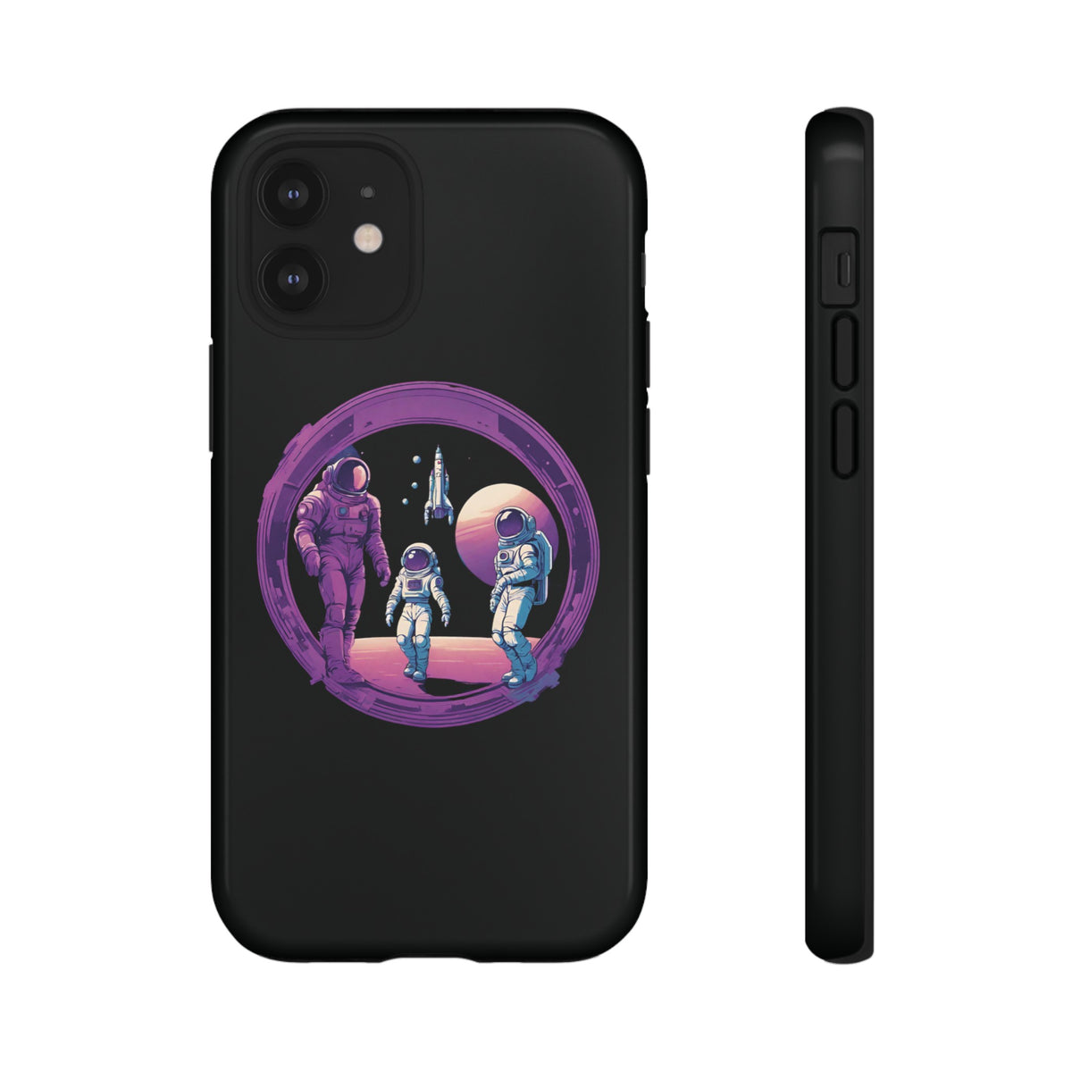 Family Business SpaceArt Sci-Fi Tough iPhone Mobile Cases