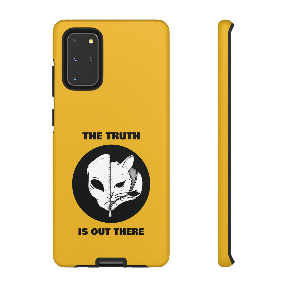 The Truth Is Outthere Funny Cat UFO Tough Samsung Galaxy Mobile Cases-welovescifi.net