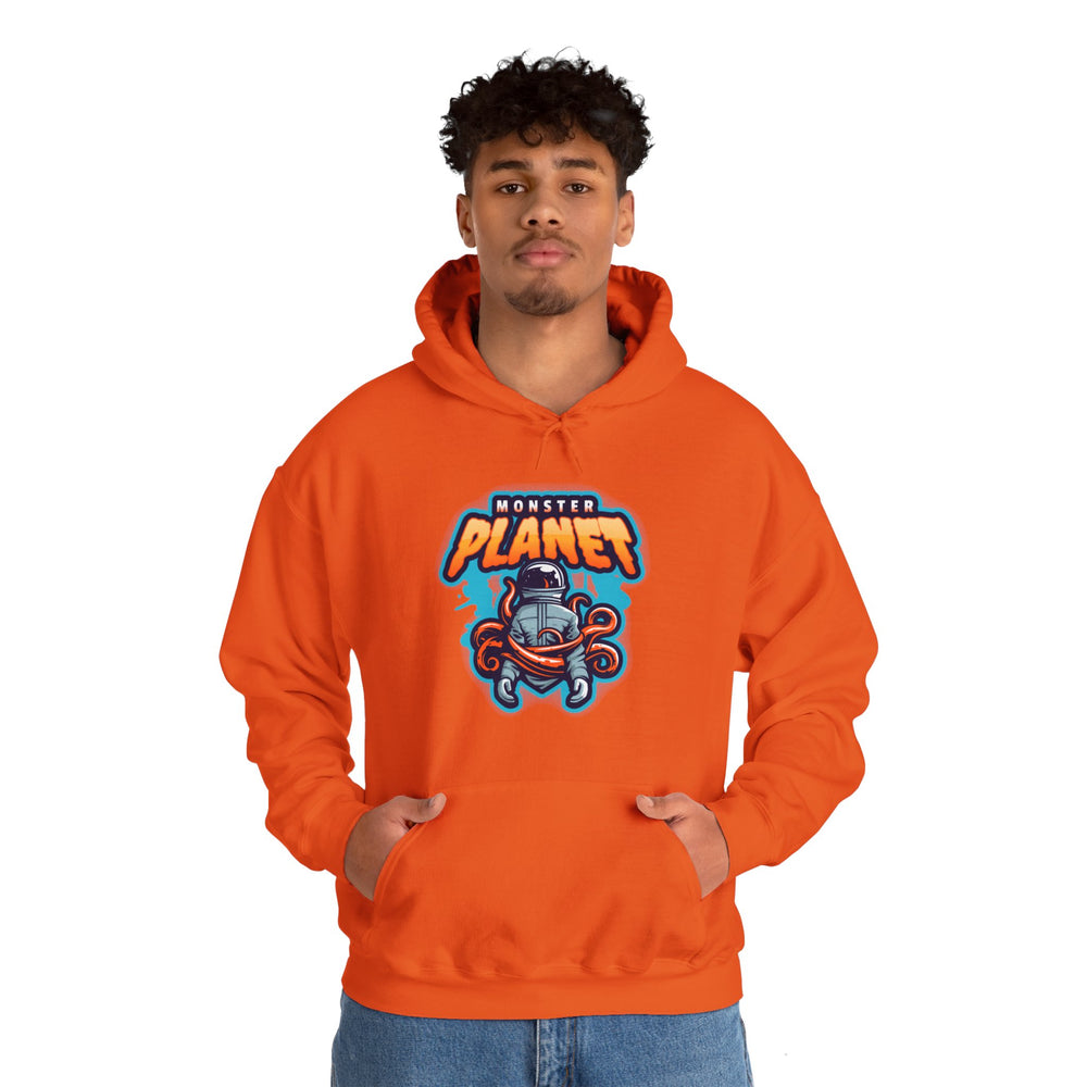 Monster Planet Hoodie - Astronaut Sci-Fi Hoodie WeLoveSciFi