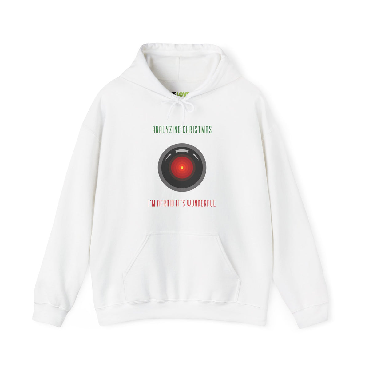 Analysing Christmas Funny HAL9000 Christmas Unisex Hoodie-welovescifi.net