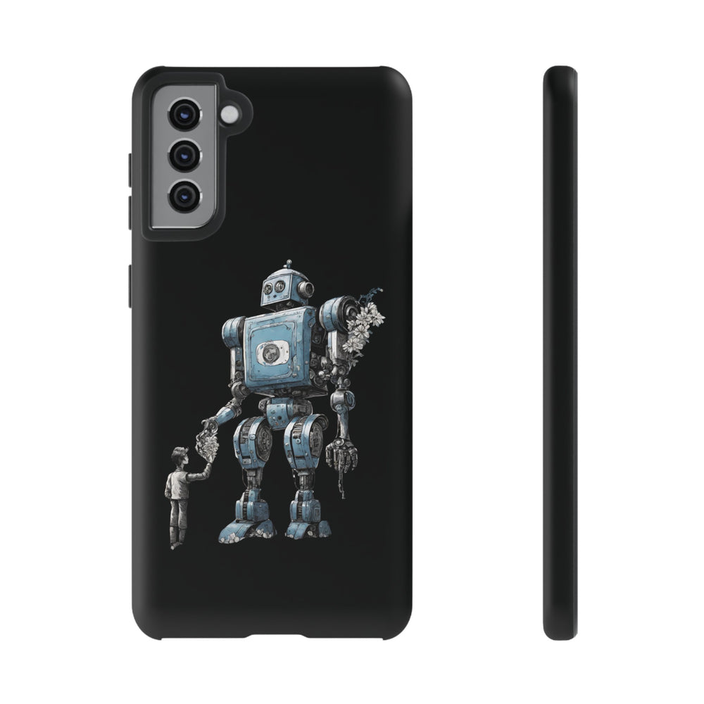 Robot Space Art Samsung Galaxy Case: Tough & Stylish