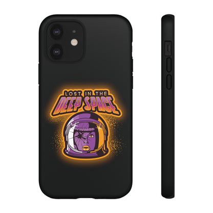 Astronaut iPhone Cases Lost in Deep Space Sci-Fi Mobile Case