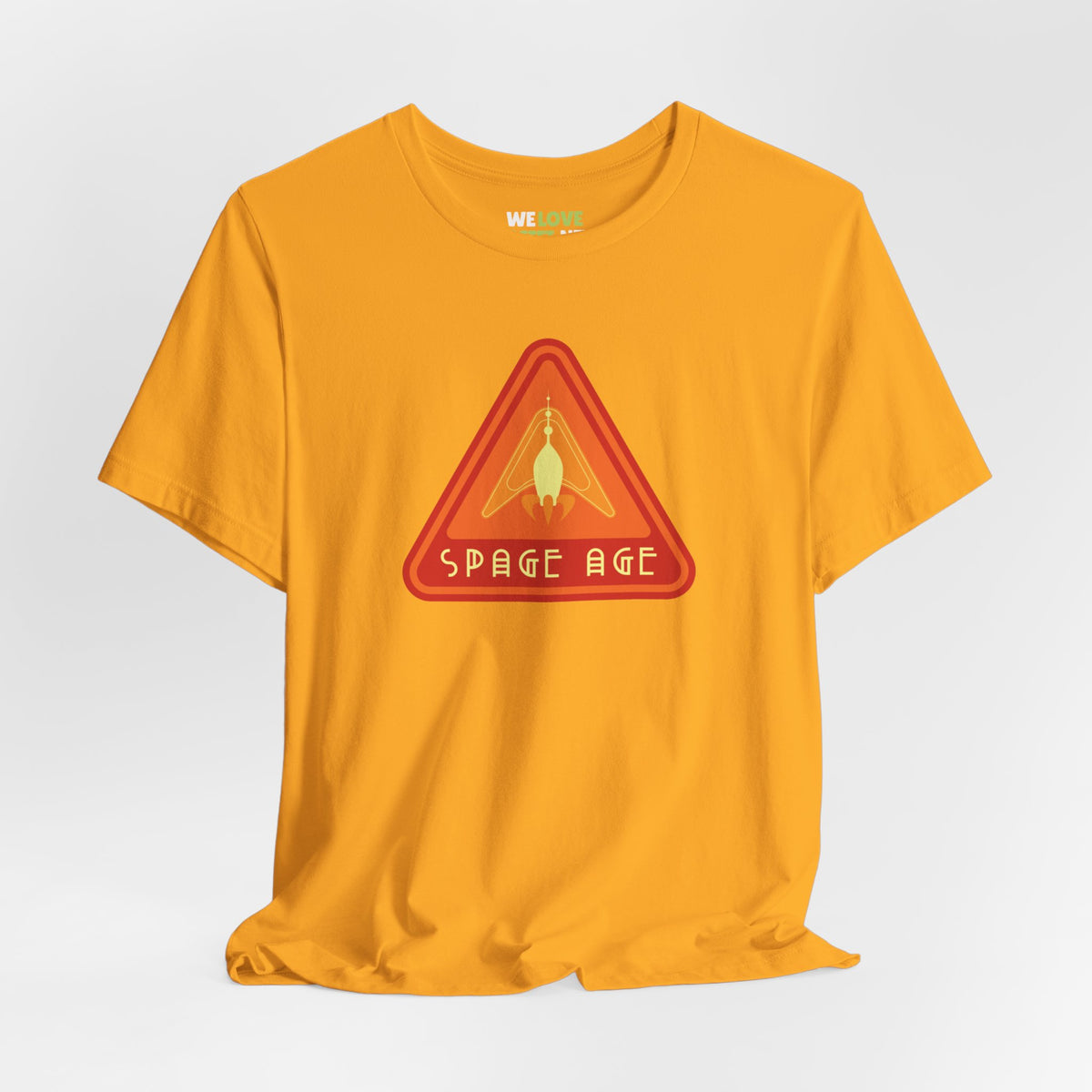 Space Age Sign Retro Sci-Fi T-Shirt - We Love Sci-Fi