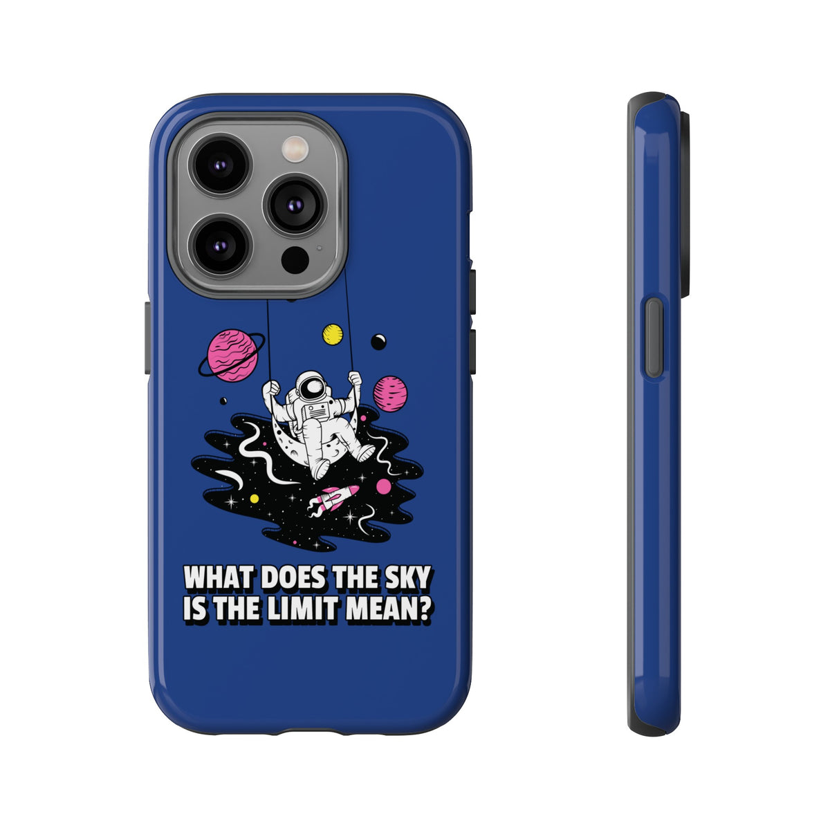 Astronaut iPhone Case Sky Is the Limit Sci-Fi Mobile Cover