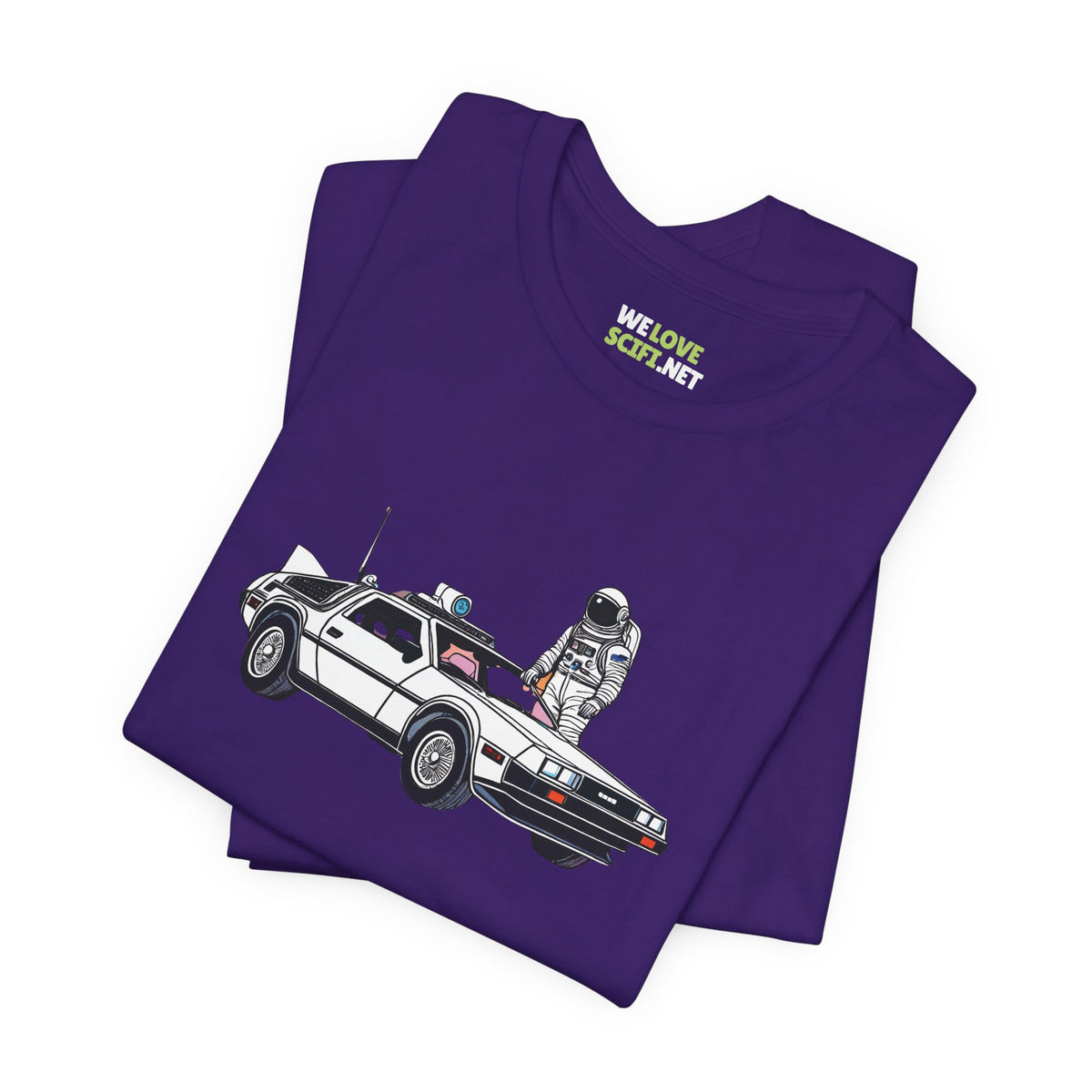 DeLorean Astronaut T-Shirt | Let's Take a Ride Sci-Fi Tee