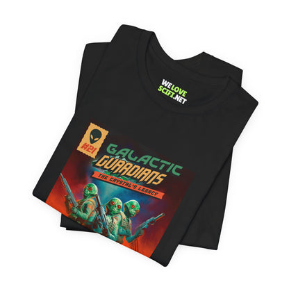 Galactic Guardians Retro Sci-Fi T-Shirt-welovescifi.net