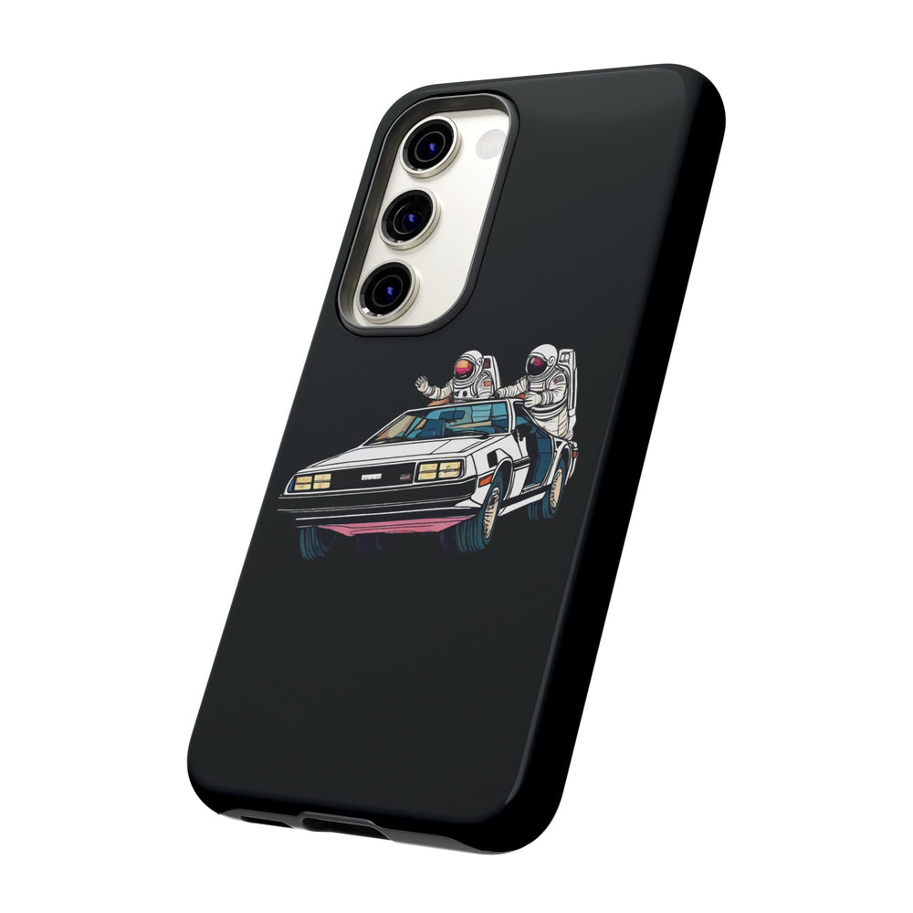 Delorean Party Astronauts Tough Samsung Galaxy Mobile Cases