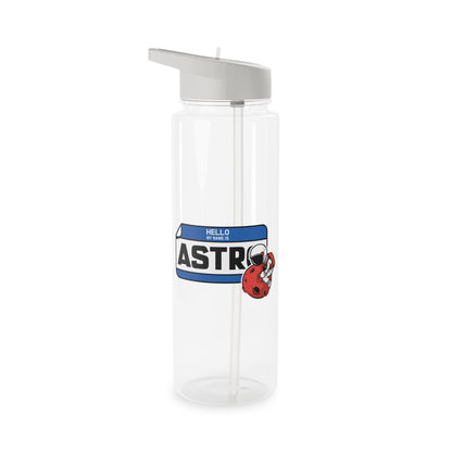 Funny Astronaut Water Bottle | Astro Sign Tritan Bottle