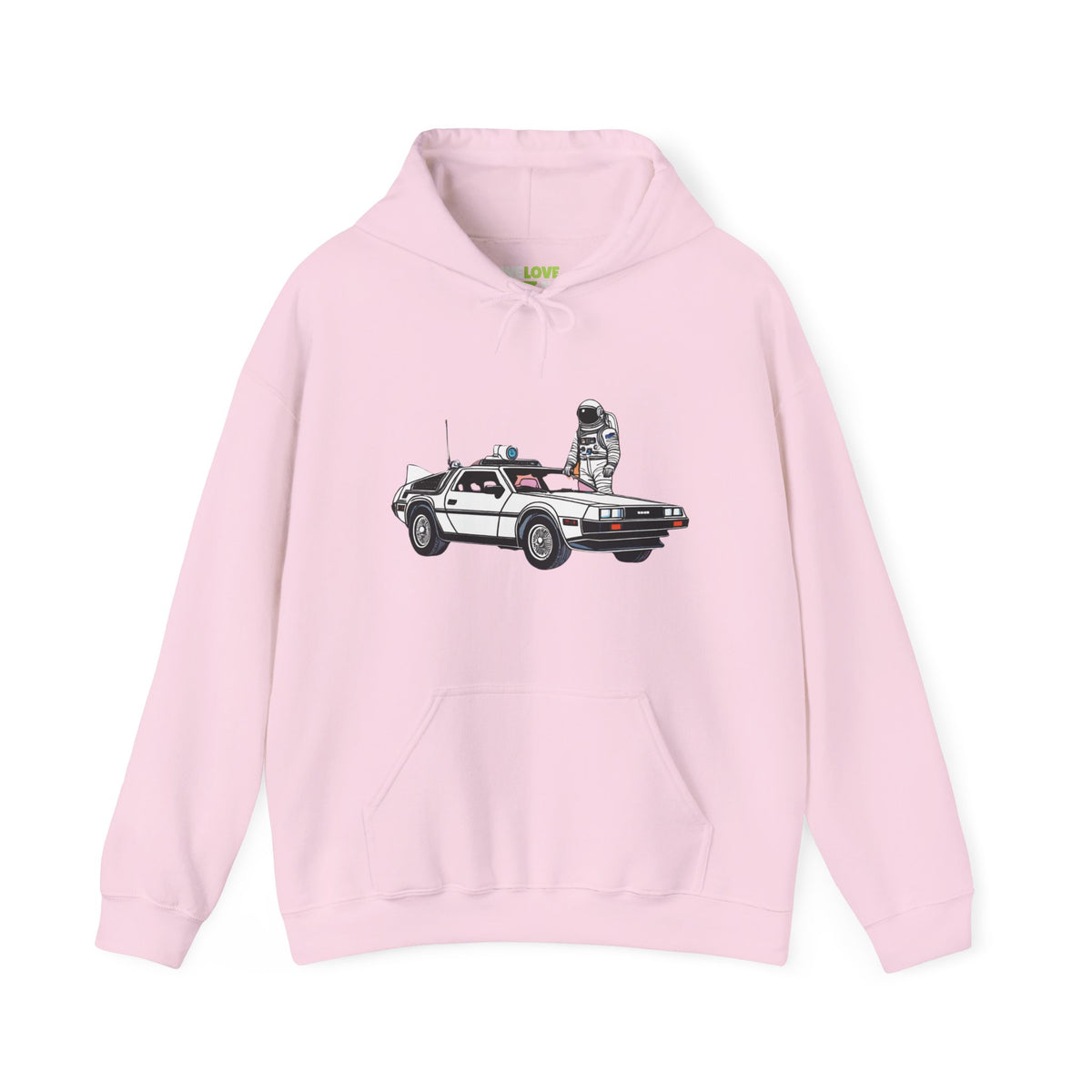 Take a Ride Delorean Astronaut Sci-Fi Hoodie We Love Sci-Fi