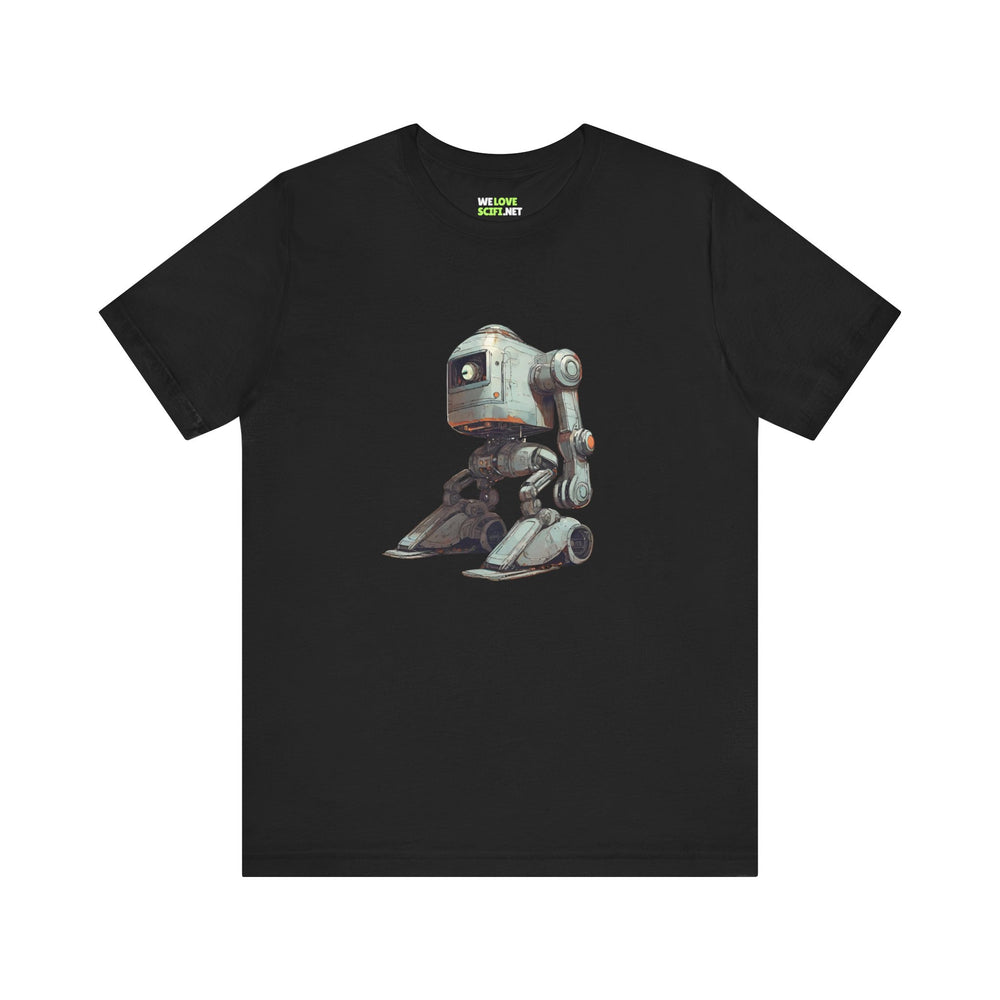 Robot Space Art T-Shirt - Ready To Go Sci-Fi Desig