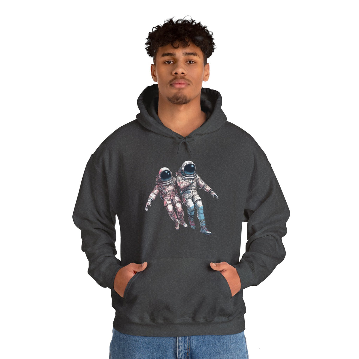 We're Floating As One Astronaut Sci-Fi Hoodie-welovescifi.net