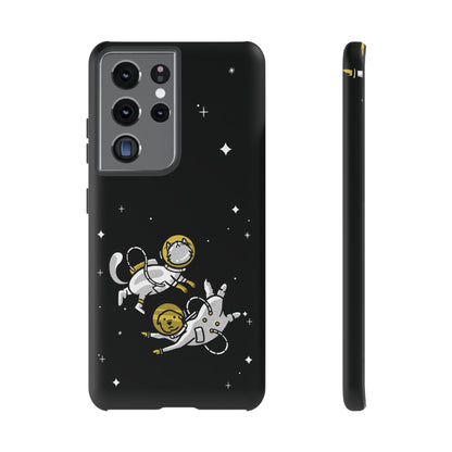 Astronaut Friends Dog Cat Sci-Fi Tough Samsung Galaxy 