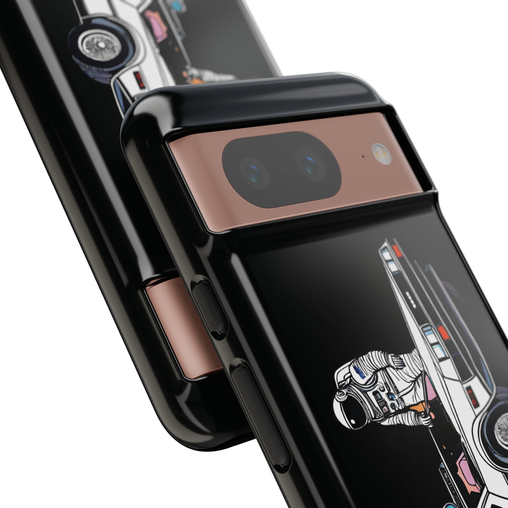 DeLorean Astronaut Google Pixel Mobile Case Let Take a Ride