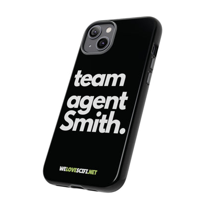 Team Agent Smith Supervillain Tough iPhone Mobile Cases