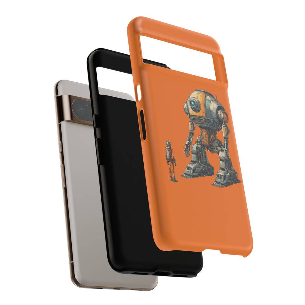 Robot Space Art Astronaut Pixel Mobile Cases Tough & Stylish