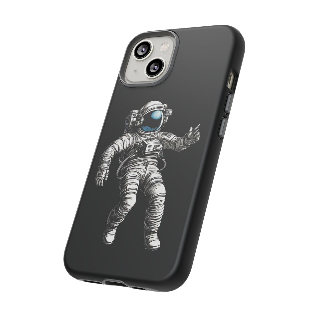 space art astronaut phone case-Space Art Astronautb iPhone