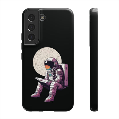 Space Art Samsung Galaxy Mobile Cases | Astronaut Design