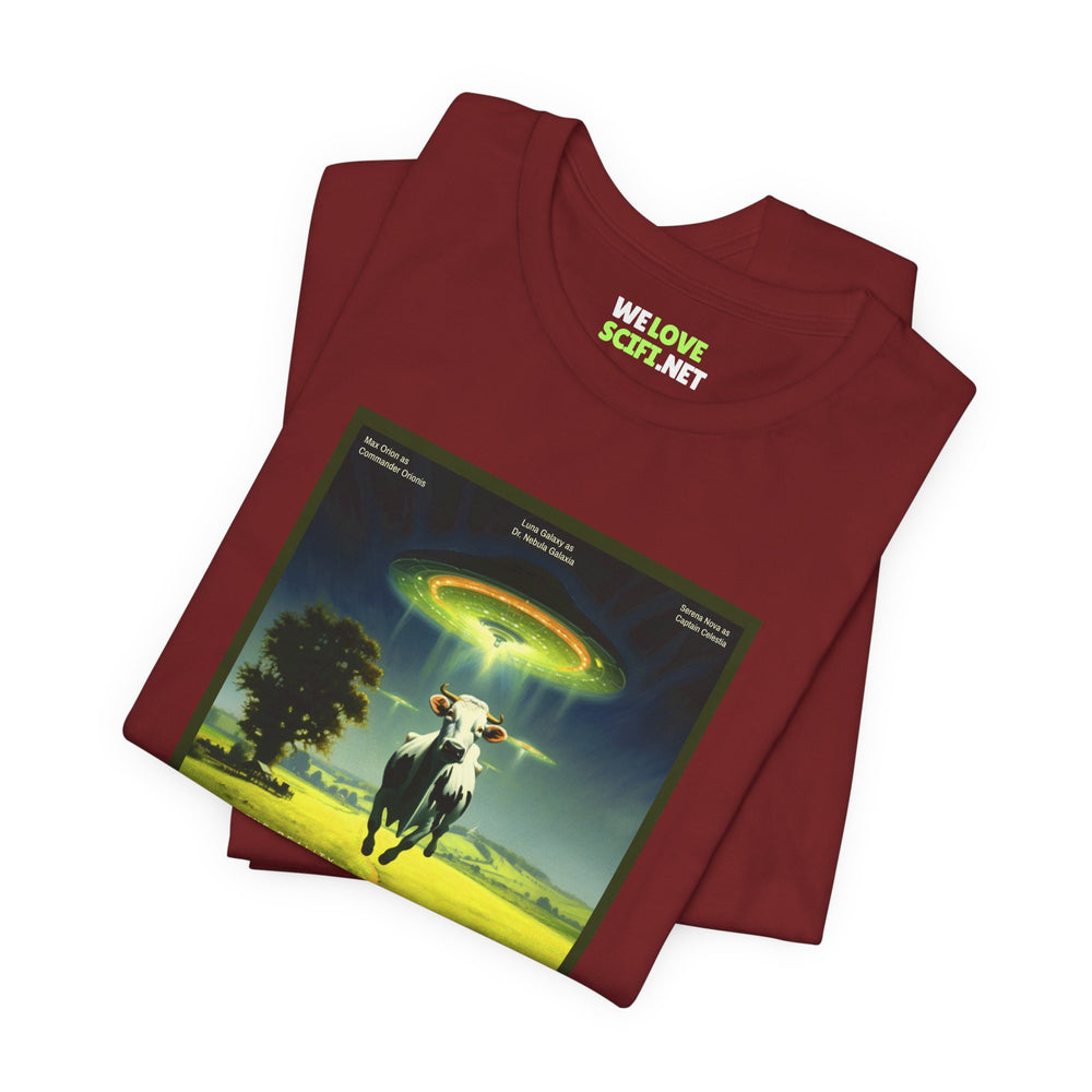 UFO Encounters Retro Sci-Fi T-Shirt-welovescifi.net