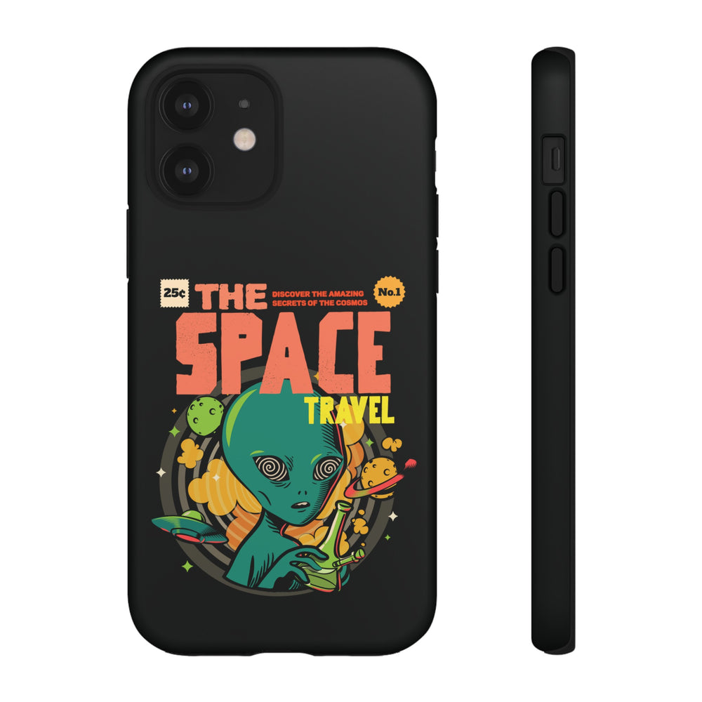 Sci-Fi Phone Case | Space Travel Comic UFO iPhone Cover