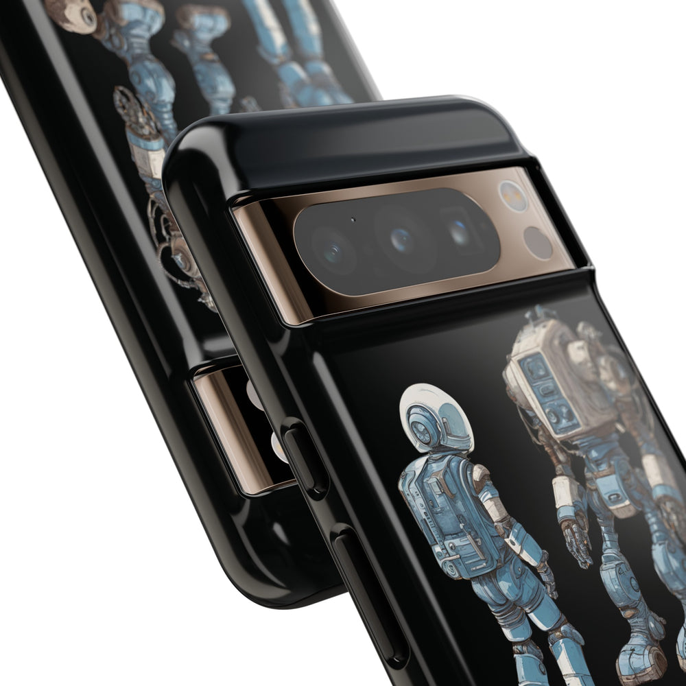 Robot Tough Google Pixel Mobile Cases Durable & Fun Designs