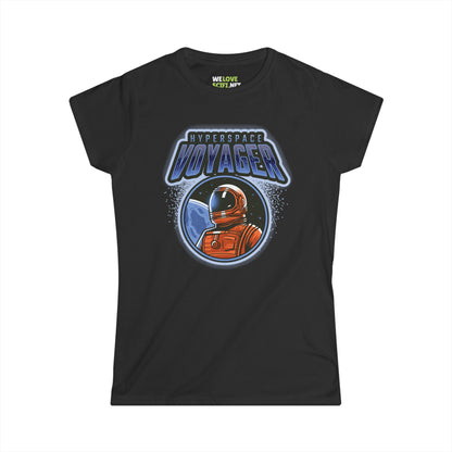 Hyperspace Voyager Astronaut Woman's Tee | WeLoveSciFi