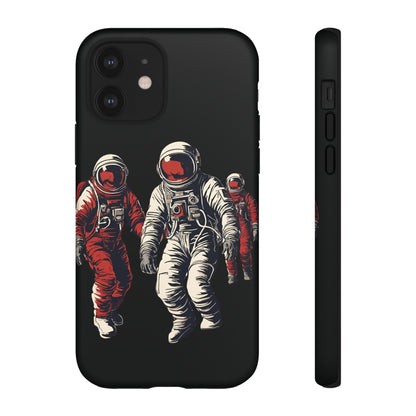 Astronauts In Red Tough iPhone Mobile Cases-welovescifi.net