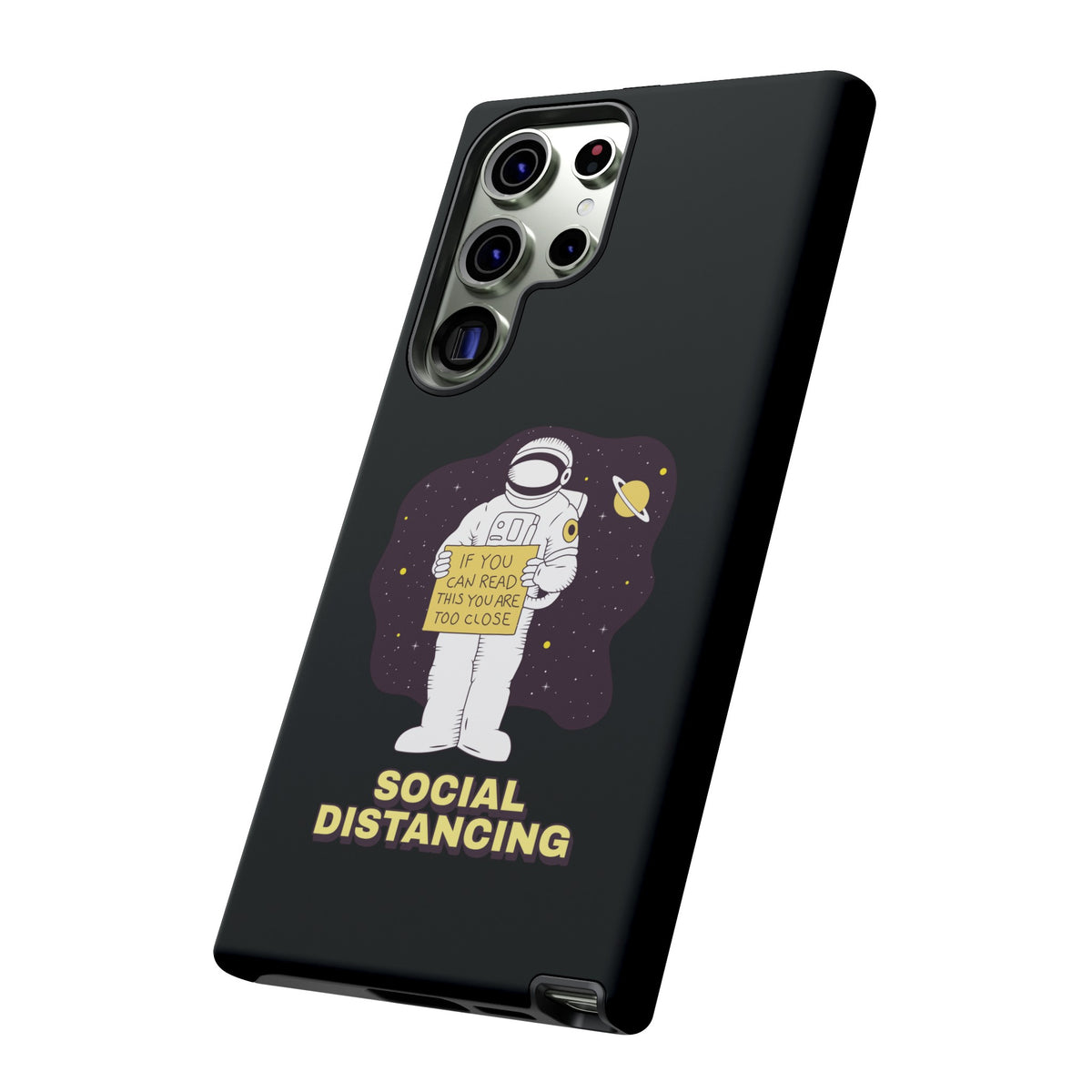 Social Distancing Astronaut Mobile Case