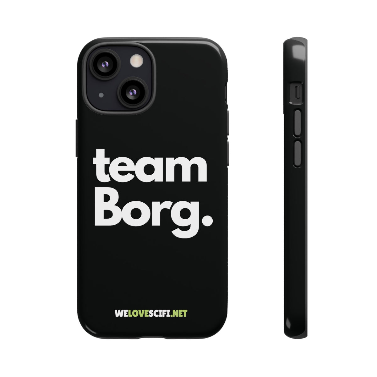 Team Borg iPhone Cases - Supervillain Tough Mobile Covers