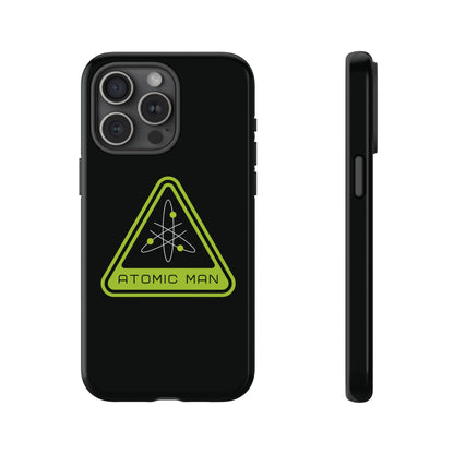 Atomic Man Retro Sign Sci-Fi Tough iPhone Mobile Cases