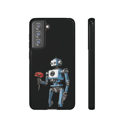 You Never Bring Me Flowers Robot SpaceArt Tough Samsung Galaxy Mobile Cases-welovescifi.net