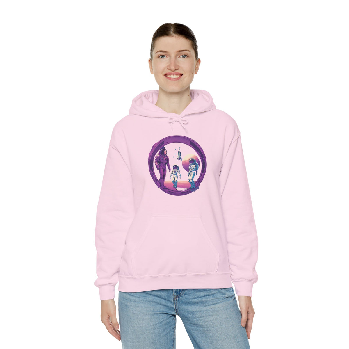 Family Business Astronaut Spaceart Sci-Fi Hoodie-welovescifi