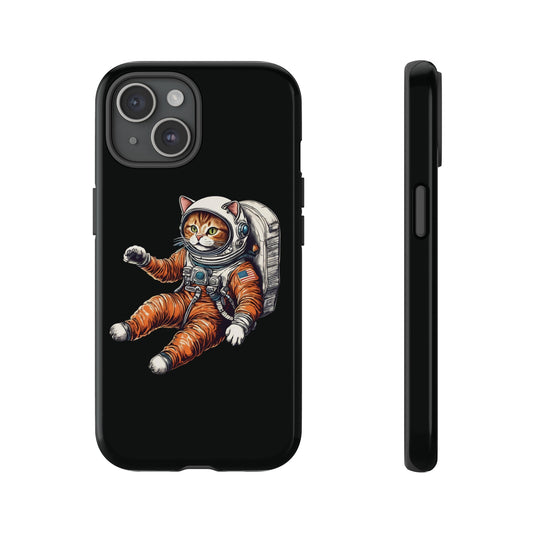 Redhead Spacecat iPhone Case - Tough Astronaut Mobile Cover