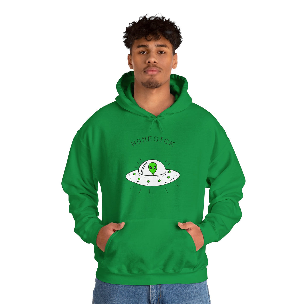 alien hoodie-Homesick Alien Sci-Fi Hoodie-welovescifi.net