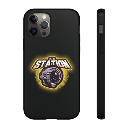 Space Station iPhone Cases Sci-Fi Tough Mobile Protection