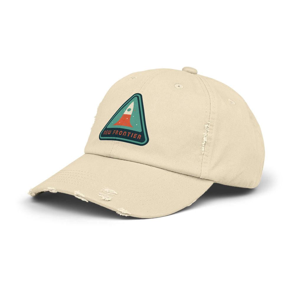 New Frontier Sci-Fi Distressed Cap – Unisex Sci-Fi Hat